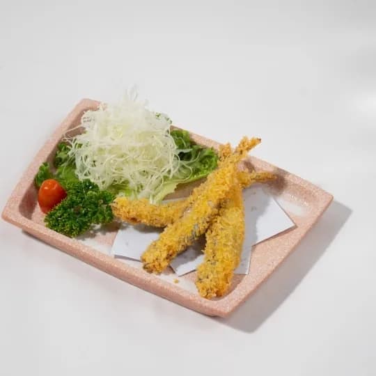 Cá Trứng Nhật Chiên Xù
