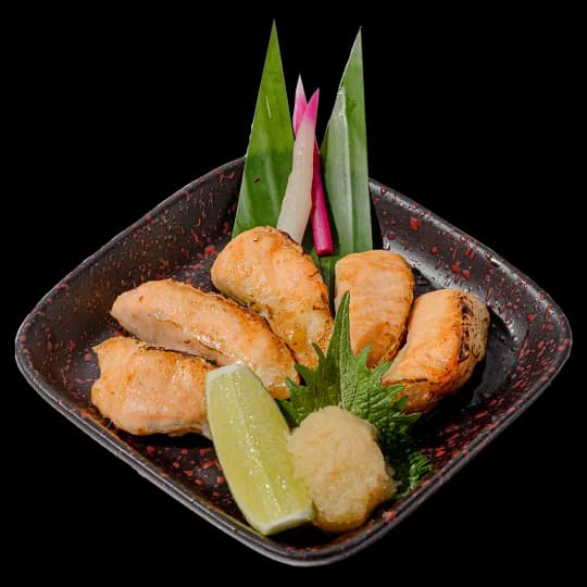Vây Cá Hồi Nướng
